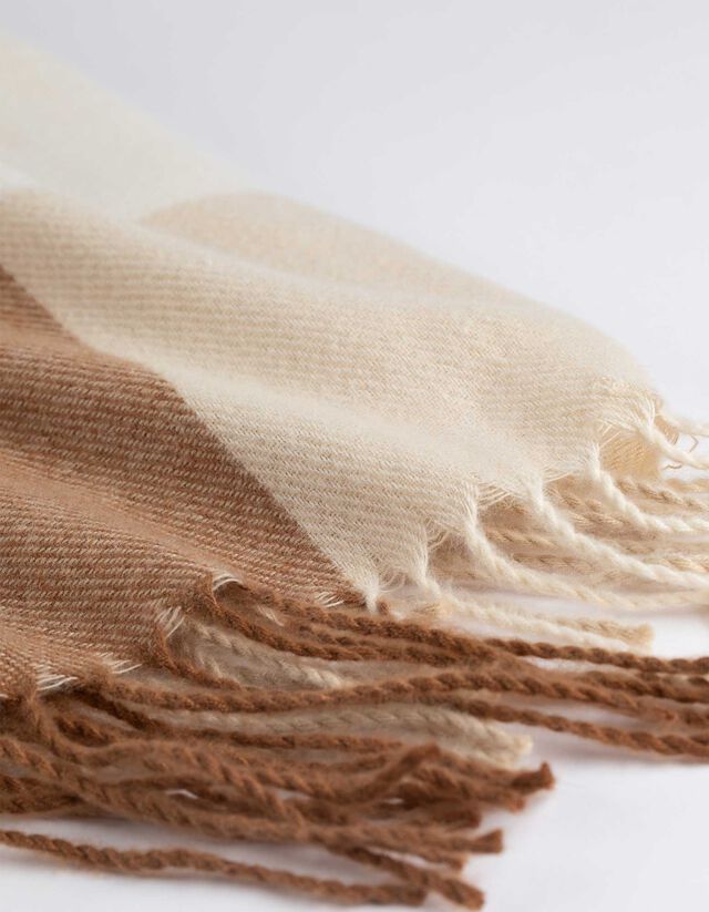 Sál - Kockás - zöld