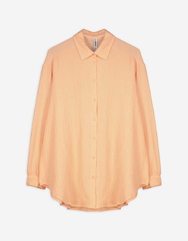 Blúz - Muszlin - vilagos zold