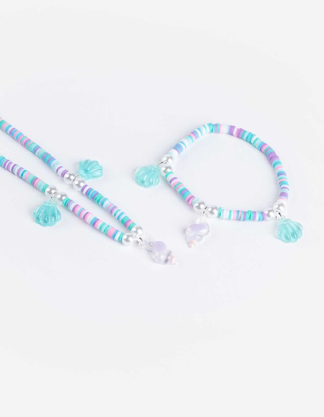 Ékszer készlet - 2 db-os csomag - vilagoskek