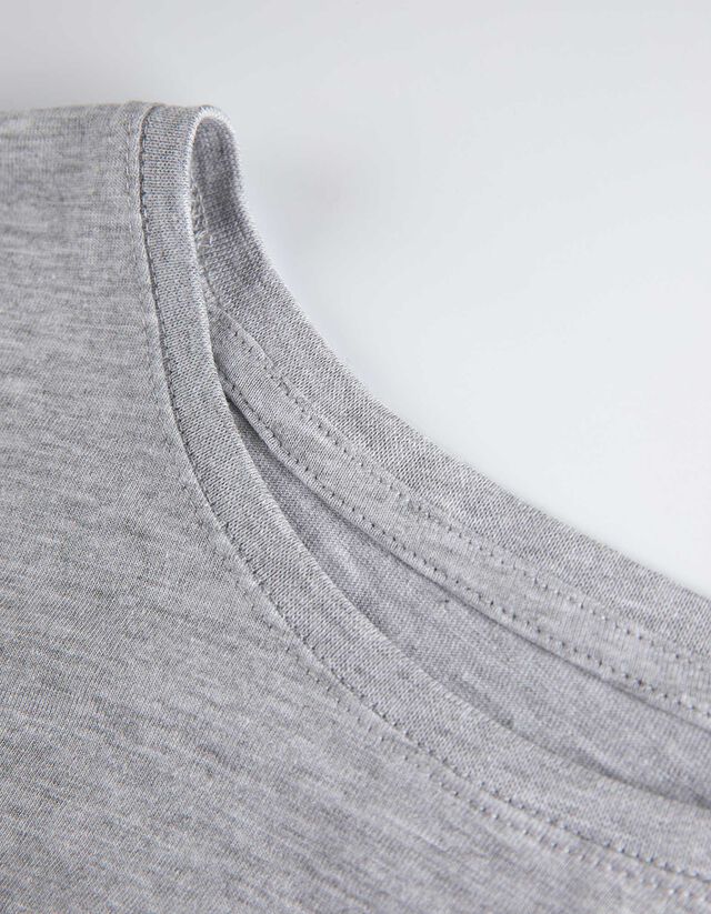 Hosszú ujjú felső - Kerek nyakkivágás - sötétzöld