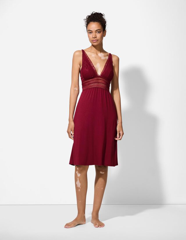 Negligé - Viszkóz - fekete