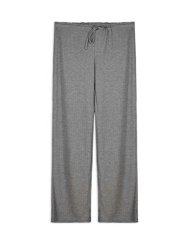 Pizsamaalsó - Strukturált anyag - szürke