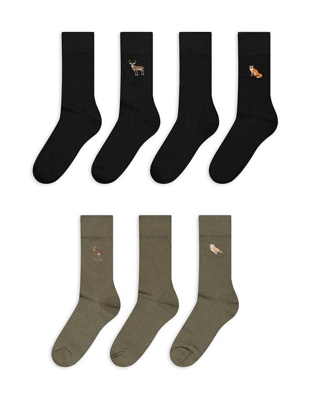 Zokni - 7 db-os csomag