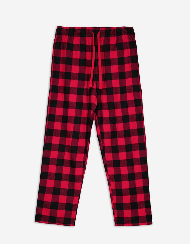 Pizsamaalsó - Flanell - sötétszürke