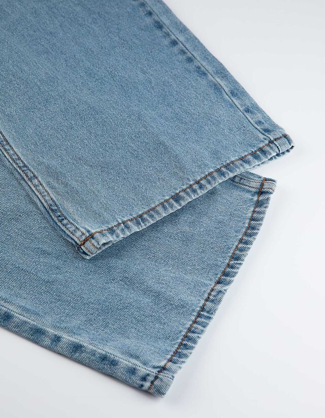 Farmernadrág - Egyenes fazon - sotetkek