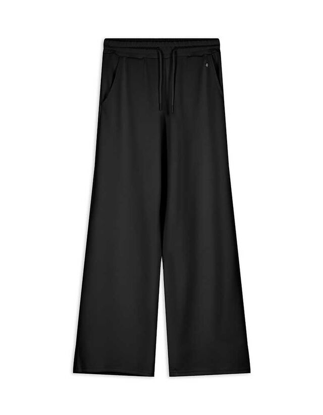 Nadrág - Derekán húzózsinórral - fekete