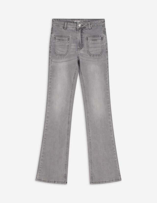 Farmernadrág - Enyhén bővülő fazon - kék