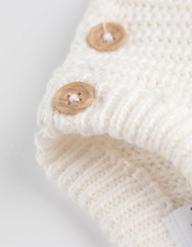 Pulóver - Pamut - feher