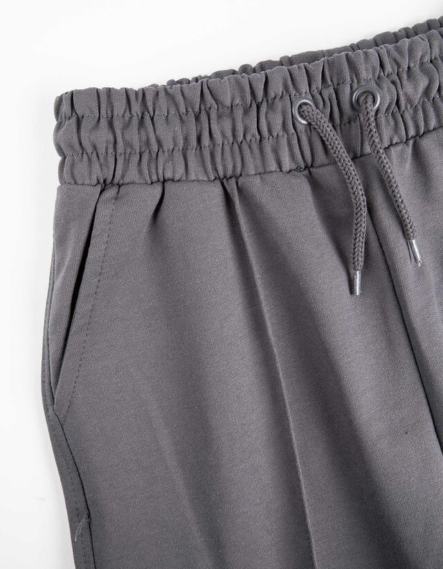 Ejtőernyős nadrág - Gumis derék - bézs