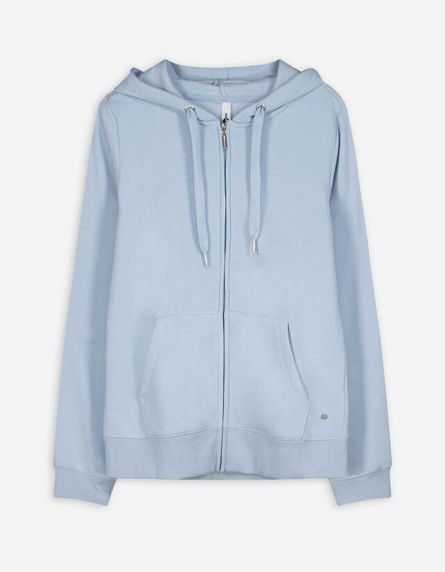 Cipzáros melegítőfelső - piros