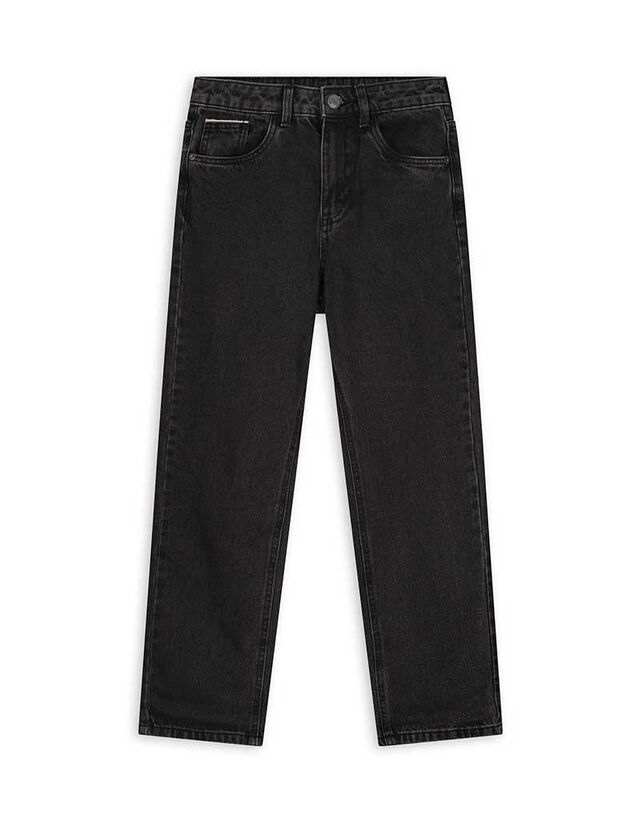 Farmernadrág - Laza szabás - fekete