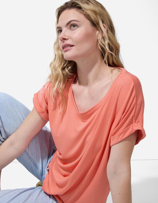 Póló - Viszkózkeverék - feher