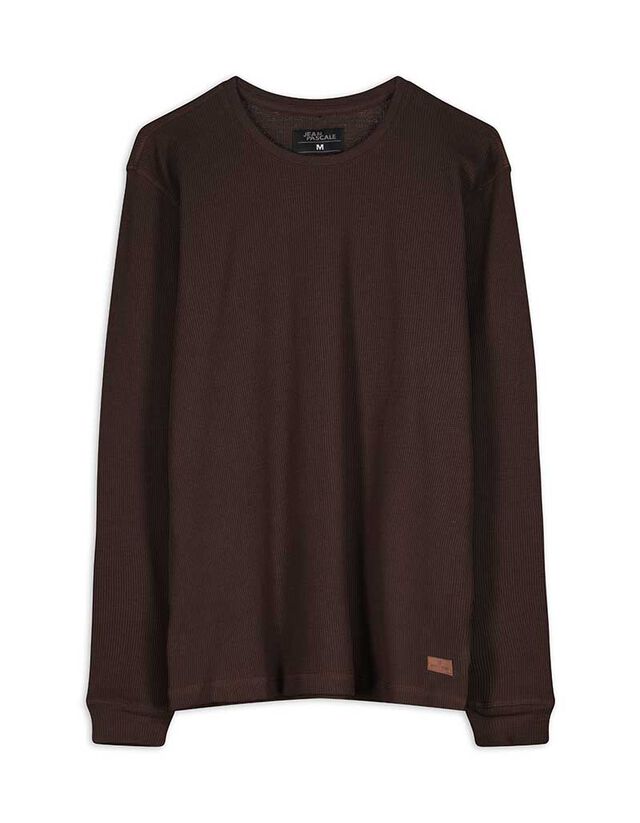 Hosszú ujjú felső - Normál fazon - szürke