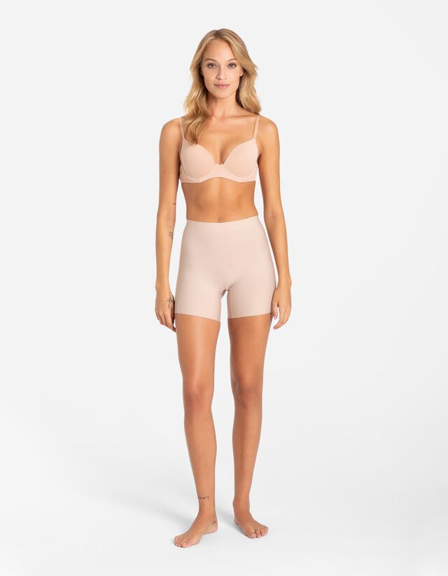 Rövidnadrág - Könnyű alakformáló fehérnemű - rozsaszin