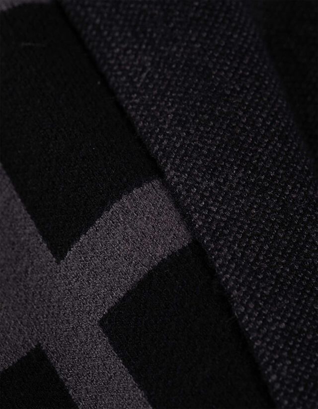 Kardigán - Kapucni - fekete