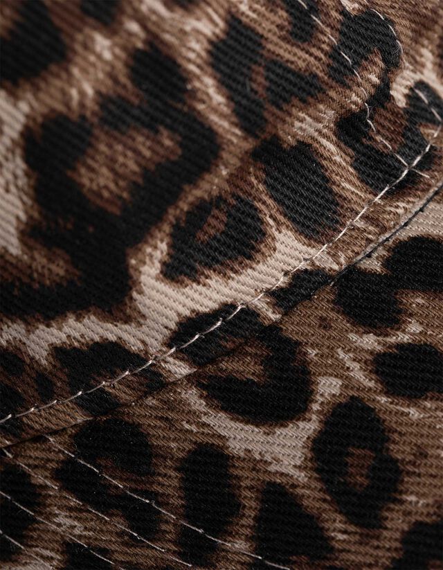 Baseball sapka - Párducmintás - sötétbarna