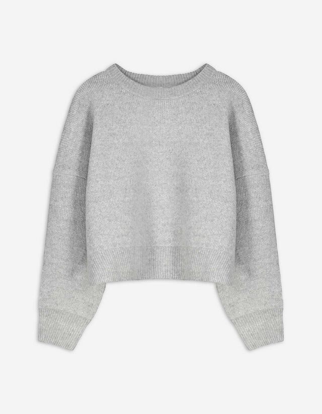 Pulóver - Túlméretezett fazon - vilagos szurke