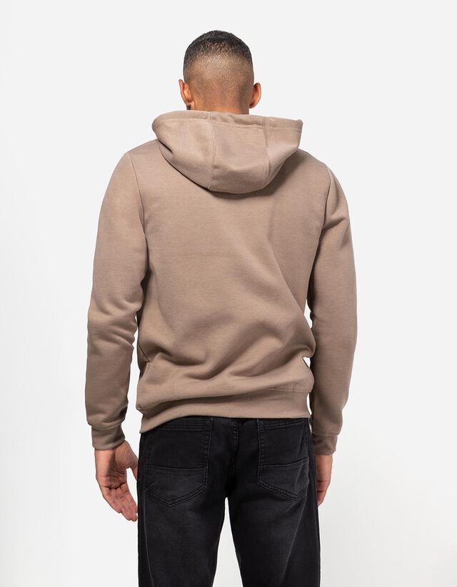 Cipzáros melegítőfelső - Zsinóros kapucni - sotetkek