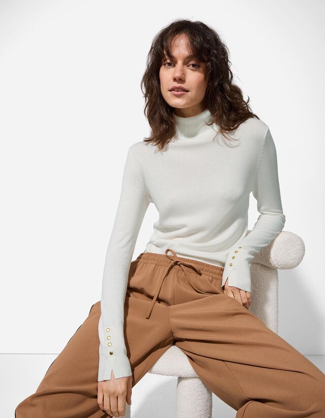 Pulóver - Garbónyakú - feher