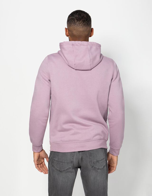 Kapucnis felső - Pamut keverék - sotetkek