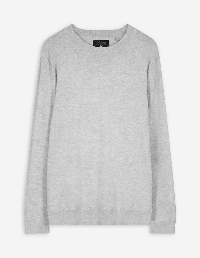 Pulóver - Viszkózkeverék - szürke