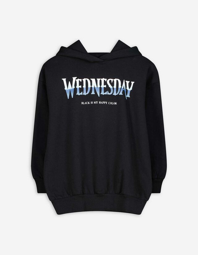 Melegítőfelső - Wednesday - fekete