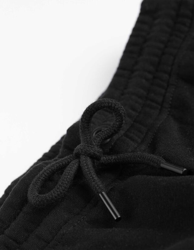 Szabadidőnadrág - Szélesített szabás - fekete