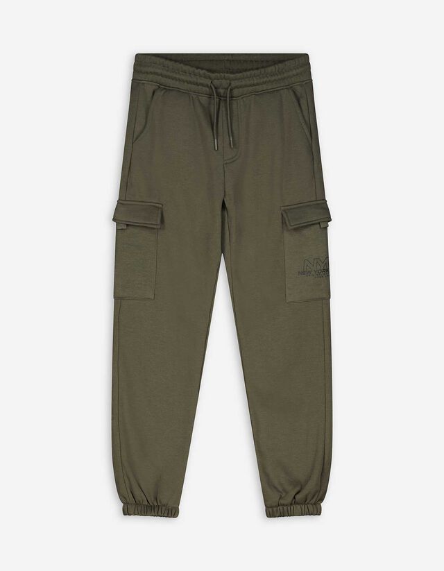 Cargo nadrág - Melegítőszövet - fekete