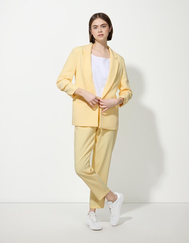 Blézer - Háromnegyedes ujjú - fekete