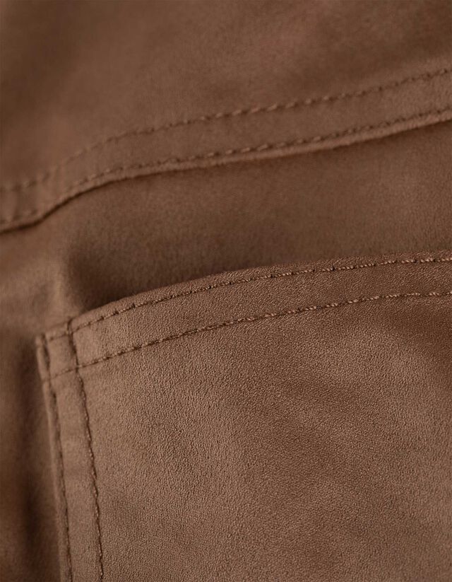 Ingdzseki - Velúr utánzat - barna