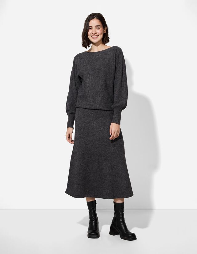 Szoknya - sötétszürke