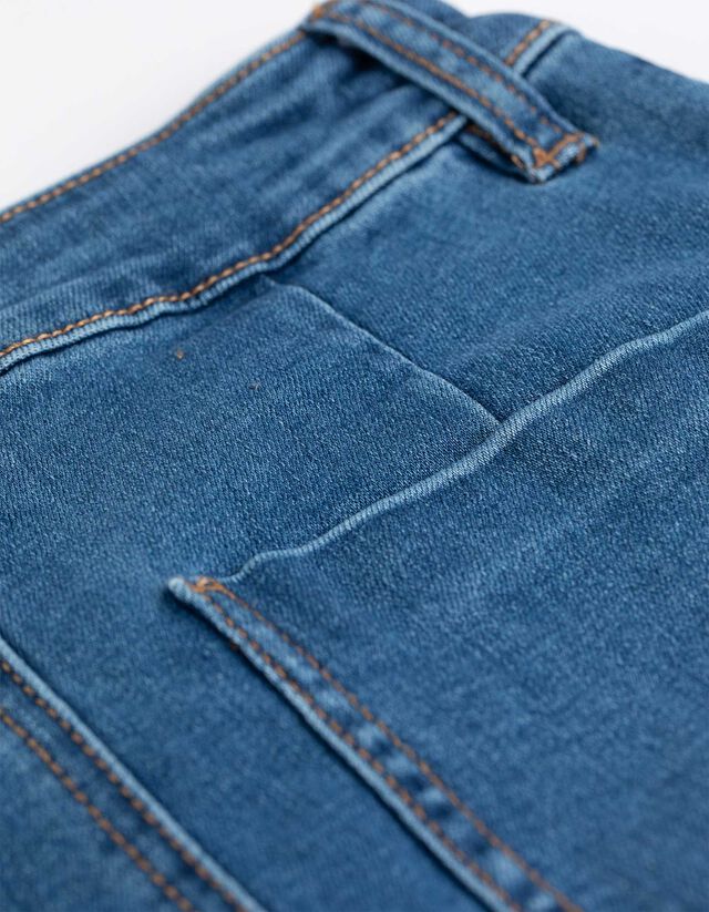 Farmernadrág - Széles fazon - kék