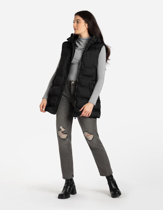 Steppelt mellény - Normál fazon - bézs