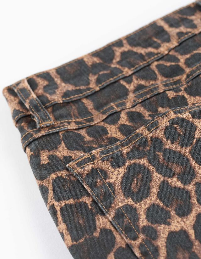 Nadrág - Enyhén bővülő fazon - bézs