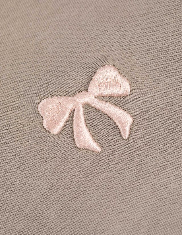 Póló - Hímzésekkel - fekete