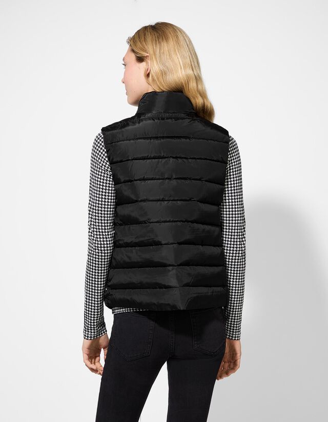 Steppelt mellény - Egyszínű - világos barna