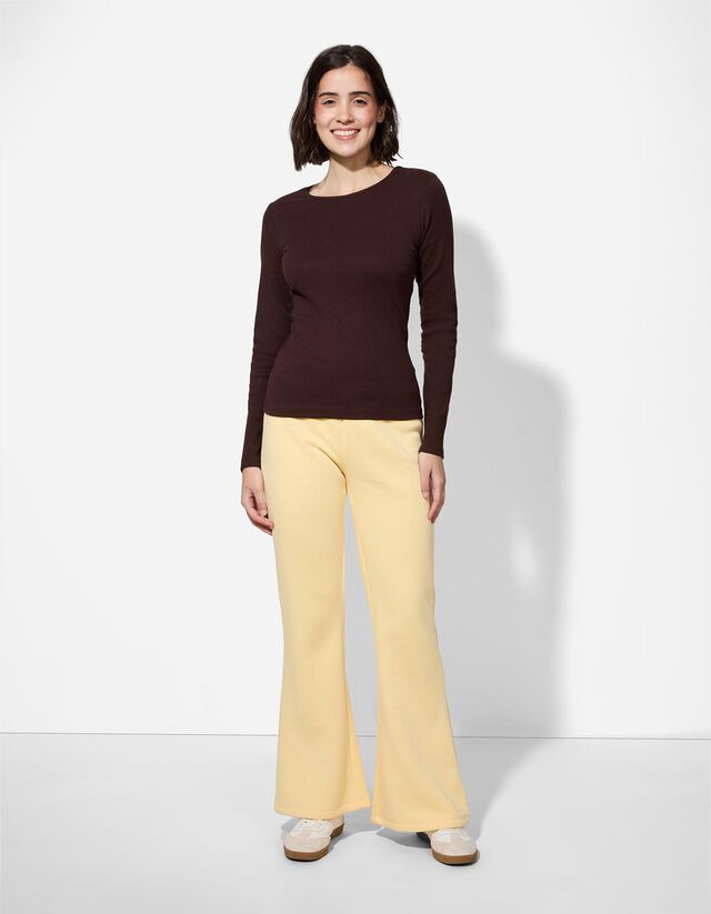 Szabadidőnadrág - Szélesített szabás - fekete