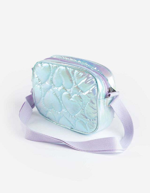 Válltáska - Steppelt minta - bronz