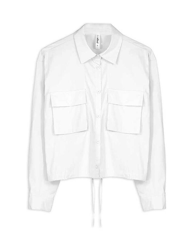 Blúz - Egyszínű - feher