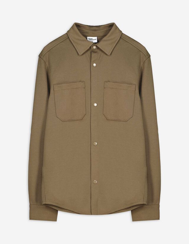 Férfi ing - Mellzsebes - sötétzöld