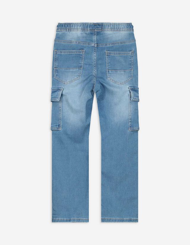 Cargo nadrág - Egyenes fazon - vilagoskek