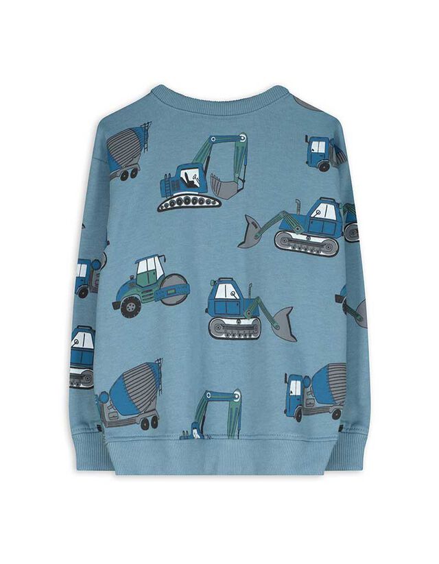 Melegítőfelső - Elszórt nyomott minta - kék