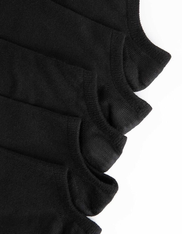 Láthatatlan tornacipő zokni - 5 db-os csomag