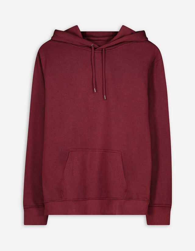 Kapucnis felső - Pamut keverék - sotetkek