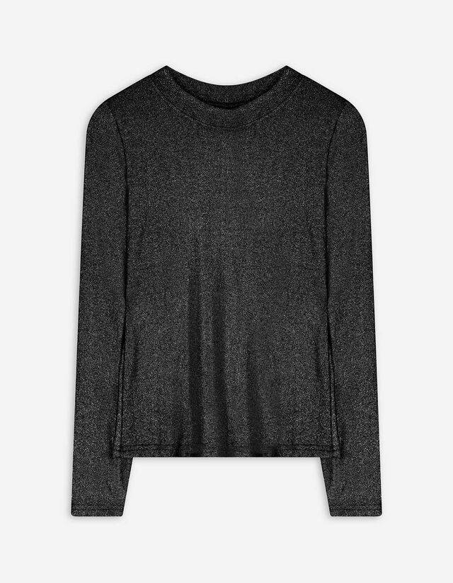 Hosszú ujjú felső - Bordázott - bézs