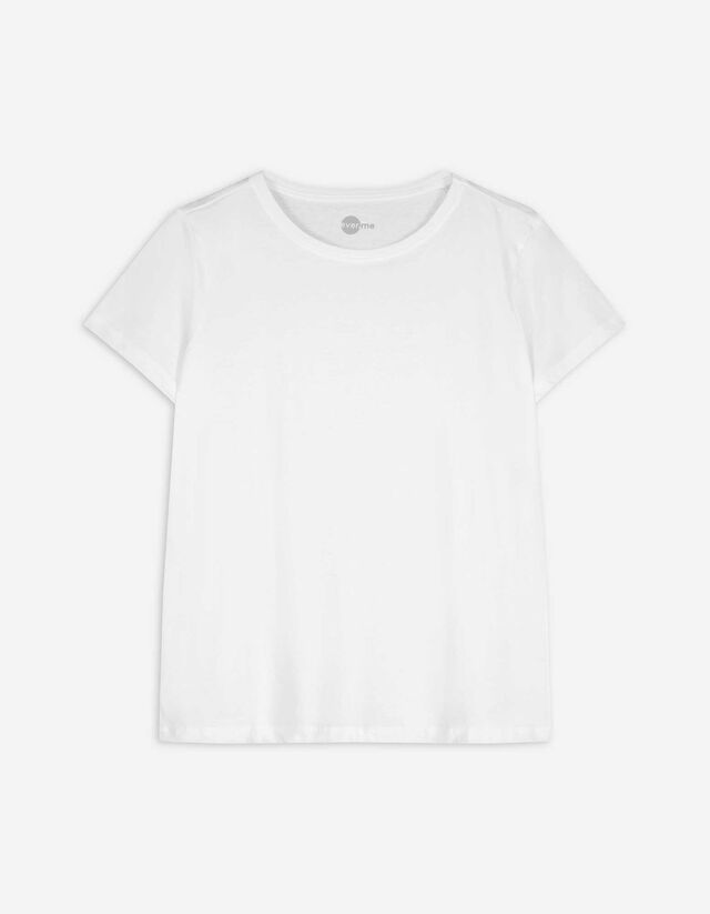 Póló - Kerek nyakkivágás - feher