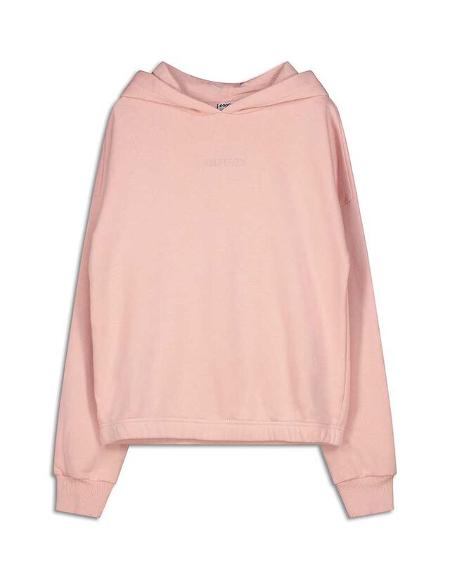 Pulóver - Hímzésekkel - rozsaszin