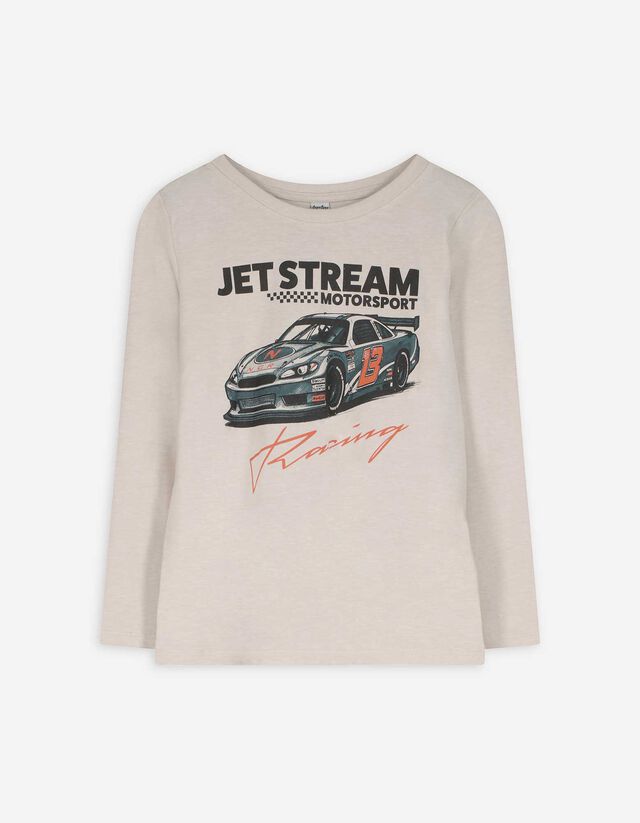 Hosszú ujjú felső - Pamut - bézs