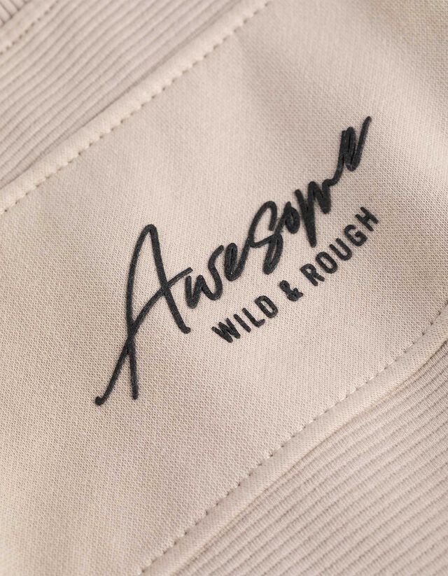 Melegítőfelső - Nyomott minta - bézs