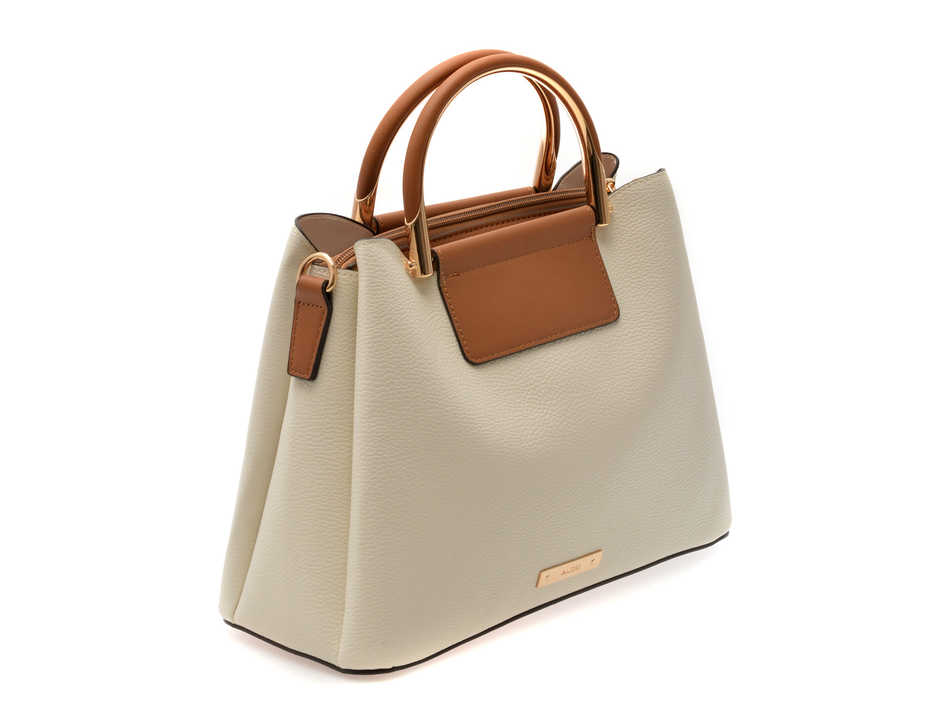 Geanta ALDO alba, SLOANA 920, din piele ecologica